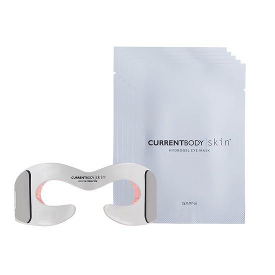 CurrentBody Skin LED Eye Perfector & 5 Eye Hydrogel Masks (worth $284)