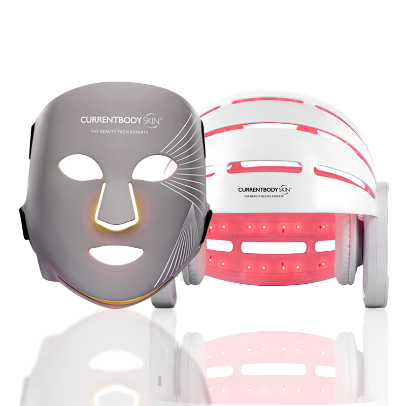CurrentBody Skin LED Multi-Light Mask and Hair Growth Helmet