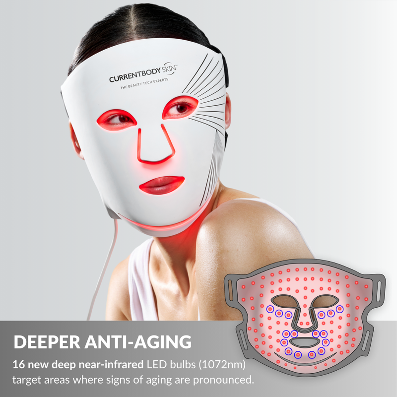 CurrentBody Skin LED Red Light Therapy Face Mask