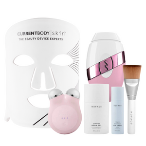 CurrentBody Skin LED Light Therapy Mask, NuFace Mini+ & SmoothSkin Bare+
