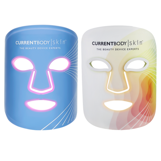 CurrentBody Skin 4-in-1 Mask + CurrentBody Skin Anti-Acne LED Face Mask