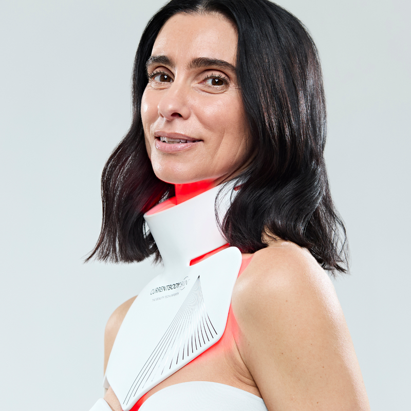 CURRENTBODY SKIN™ LED ネックデコルテ Neck Red Light Therapy Mask | Anti-aging for Decolletage