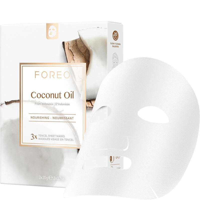 FOREO Coconut Oil Nourishing Sheet Mask | CurrentBody US