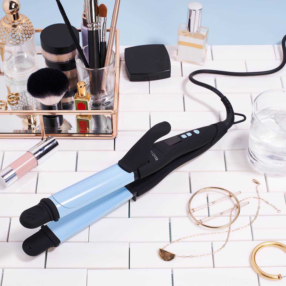 Bio Ionic 3 in 1 Styling Wand and Flat Iron CurrentBody USA