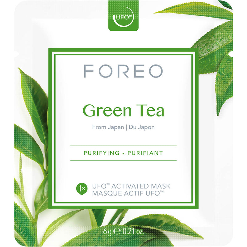 FOREO Farm to Face Collection Mask - Green Tea | CurrentBody US