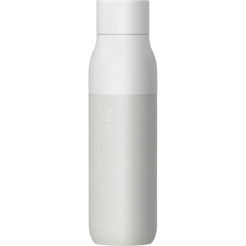 The LARQ PureVis water bottle uses a UV-C LED technology that