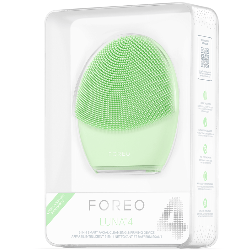 FOREO LUNA 4 Smart Facial Cleansing & Firming Device | CurrentBody US