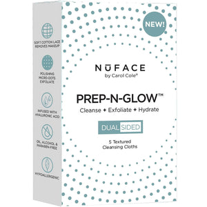 NuFACE Prep-N-Glow Cleansing Cloths